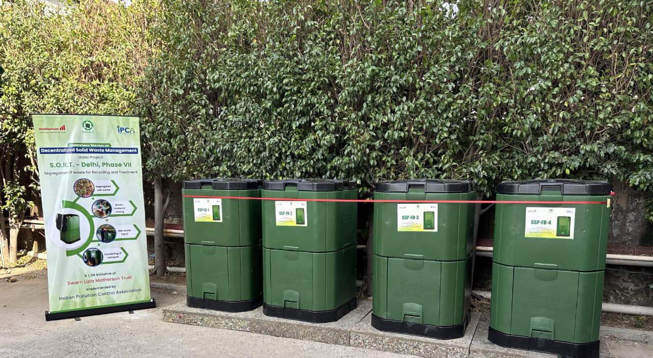 Segregation Of Waste For Recycling And Treatment - IPCA World project